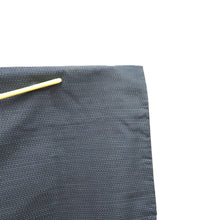 Load image into Gallery viewer, Men's Haori Vintage(1950-1980) Blue Black Fujin Raijin Silk #10444A3