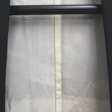 Load image into Gallery viewer, Haori Jacket Vintage(1950-1980) Black Plum blossom Branch Silk #10241E3