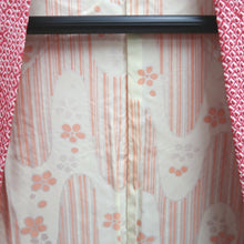 Load image into Gallery viewer, Haori Jacket Vintage(1950-1980) Reddish Pink Full Shibori Leaves Silk #10152D4
