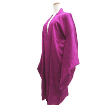 Load image into Gallery viewer, Haori Jacket Vintage(1920-1950) Magenta Tachibana Wave Silk #10743D3
