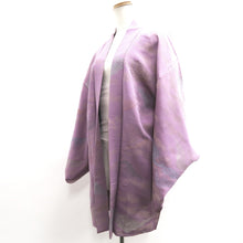 Load image into Gallery viewer, Haori Jacket Vintage(1950-1980) Lavender Gold Mountain Silk #10136D3