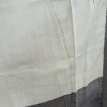 Load image into Gallery viewer, Men's Juban Vintage(1950-1980) Gray Tiger Silk #10457A4