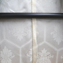 Load image into Gallery viewer, Haori Jacket Vintage(1950-1980) Black Gold Silver Wave Silk #9907B4