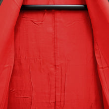 Load image into Gallery viewer, Tomesode Vintage(1920-1950) Black Crane Birds Hand painted Silk #10500B1