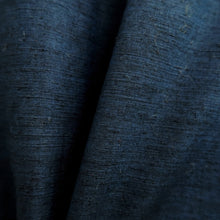 Load image into Gallery viewer, Men's Haori Vintage(1950-1980) Dark Blue Tsumugi Ukiyoe Bijin Silk #10889E4