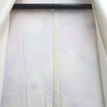 Load image into Gallery viewer, Furisode White Blue Peony Tall Silk #10342F2