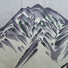 Load image into Gallery viewer, Men's Haori Vintage(1950-1980) Blue Black Tiger Silk #10659C4