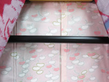 Load image into Gallery viewer, Haori Jacket Vintage 1920's Meisen Red Rose #0035