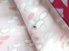 Load image into Gallery viewer, Haori Jacket Vintage 1920's Meisen Red Rose #0035