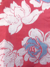 Load image into Gallery viewer, Haori Jacket Vintage 1920's Meisen Red Rose #0035