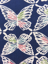 Load image into Gallery viewer, Haori Jacket Blue Butterflys #0028