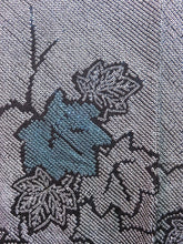 Load image into Gallery viewer, Haori Jacket Vintage 1960's Black Shibori Maple Leaves #0037