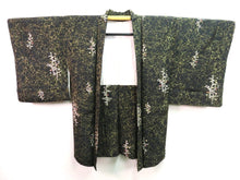 Load image into Gallery viewer, Haori Jacket Vintage 1960's Black Gold Trees #0012