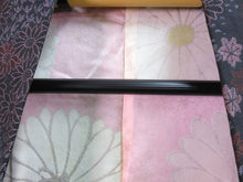 Load image into Gallery viewer, Haori Jacket Vintage 1960's Black Old Nostalgic Flower Garden #0018