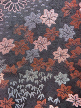 Load image into Gallery viewer, Haori Jacket Vintage 1960's Black Old Nostalgic Flower Garden #0018