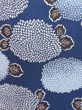 Load image into Gallery viewer, Haori Jacket Vintage 1960's Blue Dyed Chrysanthemum #43