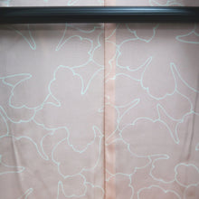 Load image into Gallery viewer, Haori Jacket Vintage(1950-1980) Black Bamboo leaf Silk #9268E5