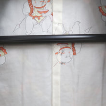 Load image into Gallery viewer, Haori Jacket Vintage(1950-1980) Black Karakusa Shibori Silk #9501H1