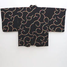 Load image into Gallery viewer, Haori Jacket Vintage(1950-1980) Black Karakusa Shibori Silk #9501H1
