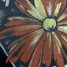 Load image into Gallery viewer, Haori Jacket Vintage(1950-1980) Black Silver Gold Chrysanthemum Silk #9448G3