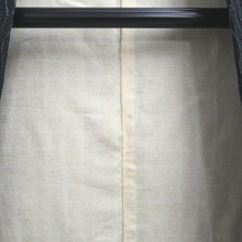 Load image into Gallery viewer, Haori Jacket Vintage(1950-1980) Black Silver Plum blossom Shibori Silk #9434G3