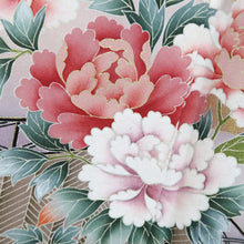 Load image into Gallery viewer, Tomesode Black Birds Ume Tall Silk #9312F2