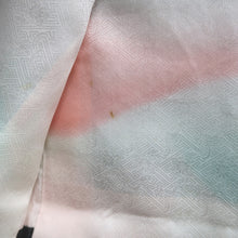 Load image into Gallery viewer, Haori Jacket Vintage(1950-1980) Black Silver Abstract art Silk #9566H3