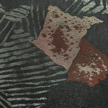 Load image into Gallery viewer, Haori Jacket Vintage(1950-1980) Black Silver Abstract art Silk #9566H3