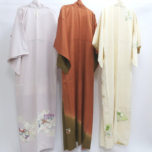 Bundle 10pcs Silk Kimono Robe Dress Wholesale Bulk Free Shipping #283