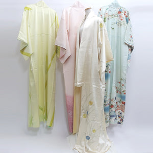 Bundle 10pcs Silk Kimono Robe Dress Wholesale Bulk Free Shipping #283