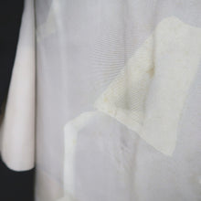 Load image into Gallery viewer, Haori Jacket Vintage(1950-1980) Black Gold Chrysanthemum Silk #9533H2