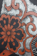 Load image into Gallery viewer, Haori Jacket Vintage(1950-1980) Black Chrysanthemum Urushi Silk #8686J1