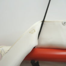 Load image into Gallery viewer, Furisode Cream white Purple Plum blossom Chrysanthemum Silk #9475G4