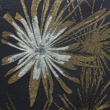 Load image into Gallery viewer, Haori Jacket Vintage(1950-1980) Black Pine Tree Silk #8987C4