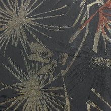 Load image into Gallery viewer, Haori Jacket Vintage(1950-1980) Black Pine Tree Silk #8987C4