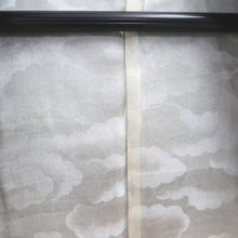 Load image into Gallery viewer, Haori Jacket Vintage(1950-1980) Black Silver Gold Narcissus Silk #9451G3