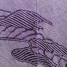 Load image into Gallery viewer, Haori Jacket Vintage(1950-1980) Purple Full Shibori Mountain Landscape Silk #9217E2