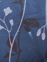 Load image into Gallery viewer, Haori Jacket Vintage(1920-1950) Midnight Blue Flower #132
