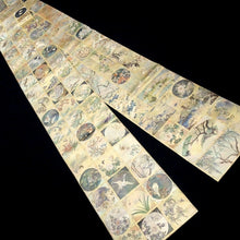 Load image into Gallery viewer, Maru Obi Vintage(1950-1980) Gold High-class Kachoga Tenjo Emaki Silk BB204V2
