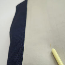 Load image into Gallery viewer, Men's Haori Vintage(1950-1980) Blue Black Landscape Silk #9389G1