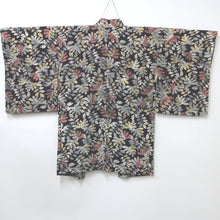 Load image into Gallery viewer, Haori Jacket Vintage(1950-1980) Brownish Brown Botanical Silk #8866B2
