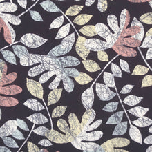 Load image into Gallery viewer, Haori Jacket Vintage(1950-1980) Brownish Brown Botanical Silk #8866B2