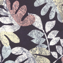 Load image into Gallery viewer, Haori Jacket Vintage(1950-1980) Brownish Brown Botanical Silk #8866B2