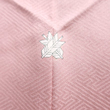 Load image into Gallery viewer, Kimono Pink Hand painted Crane Birds Silk #9088D3