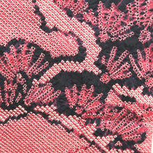 Load image into Gallery viewer, Haori Jacket Vintage(1950-1980) Reddish Pink Shibori Pine Tree Silk #9523H1
