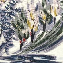 Load image into Gallery viewer, Haori Jacket Vintage(1950-1980) White Flower Silk #9078D2