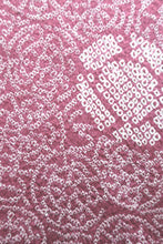 Load image into Gallery viewer, Haori Jacket Vintage(1950-1980) Ash Pink Full Shibori Flower Kumodori Silk #8294C2