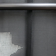 Load image into Gallery viewer, Haori Jacket Vintage(1950-1980) Black See-Through Folding Fan Bamboo Silk #9032D1