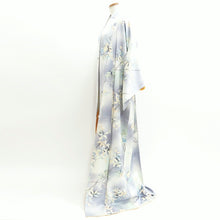 Load image into Gallery viewer, Kimono Gray Branch Silk #9342F4