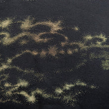 Load image into Gallery viewer, Haori Jacket Vintage(1950-1980) Black Gold Cloud Silk #9598H4